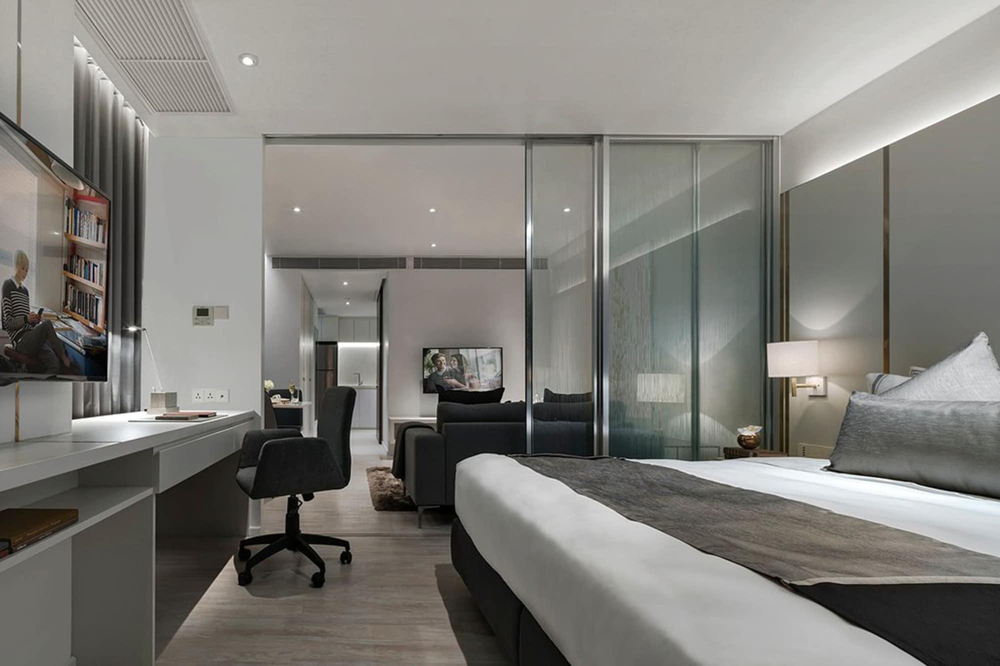 Somerset Maison Asoke Bangkok Esterno foto